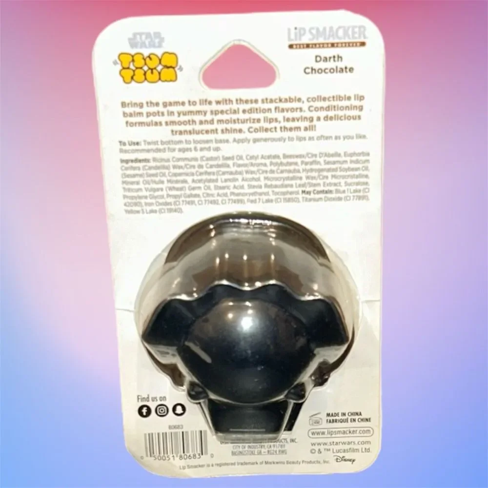Darth Vader Chocolate Star Wars Tsum Tsum Lip Smacker Balm